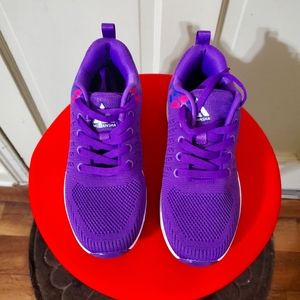 Mishansha purple lightweight air running/jogging sneaker; Size 6.5.